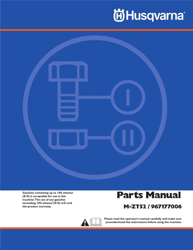 Husqvarna M-ZT 52 User manual
