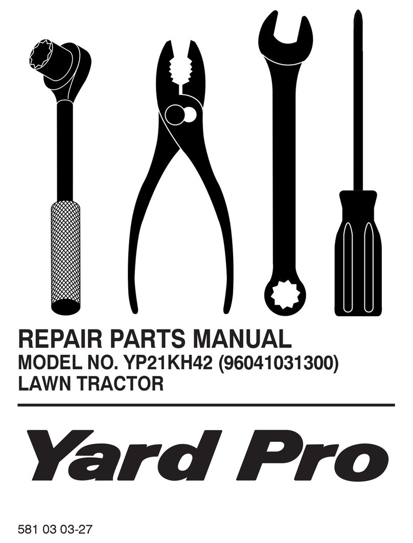 Yard Pro YP21KH42 (96041031300) Repair parts manual