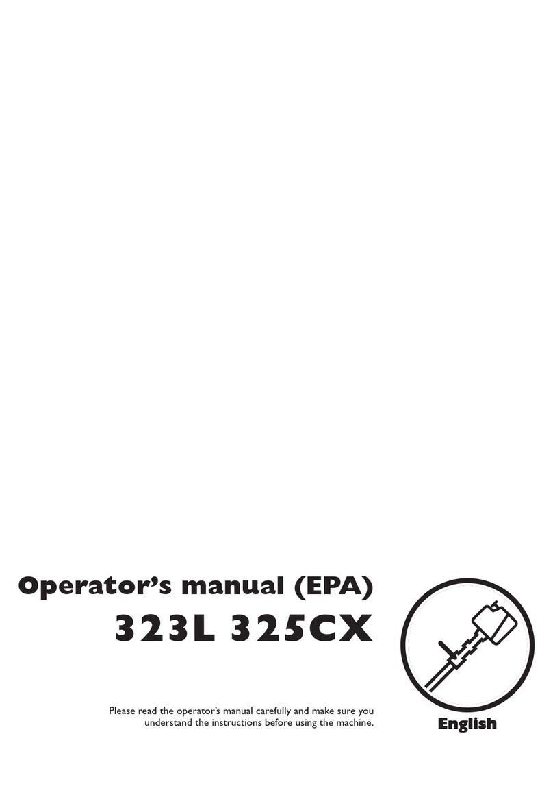 Husqvarna 325c X Series Operator's manual