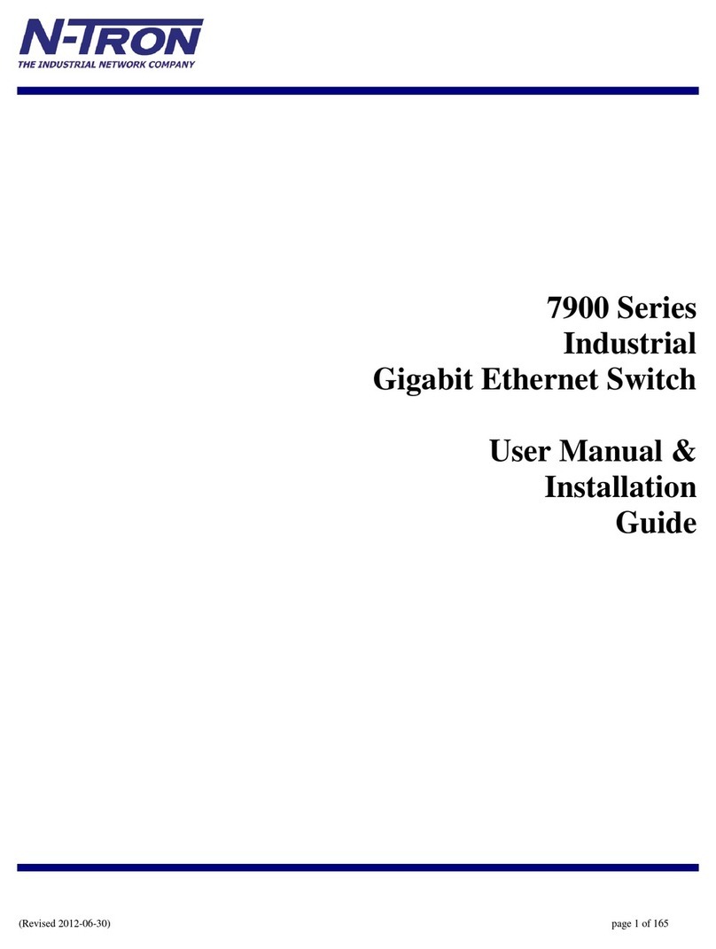 Ntron 7900 Series User manual & installation guide
