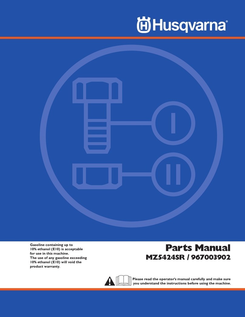 Husqvarna MZ5424SR CA User manual