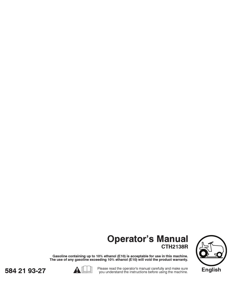 Husqvarna CTH2138R Operator's manual