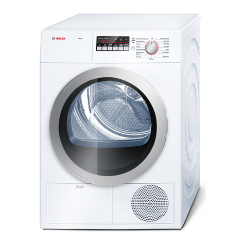 Bosch WTB86201UC User manual