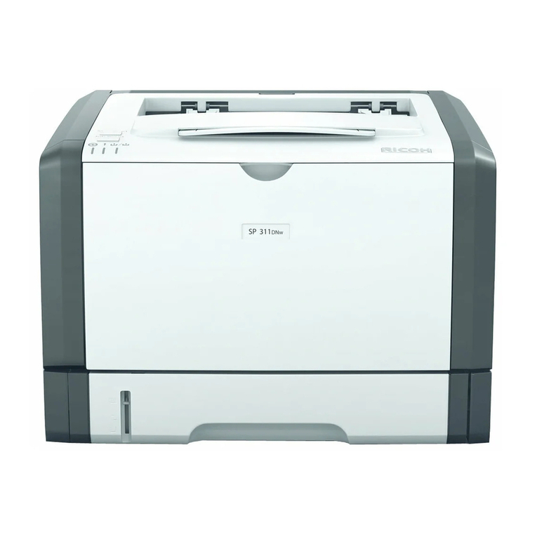 Ricoh SP 311DN User manual