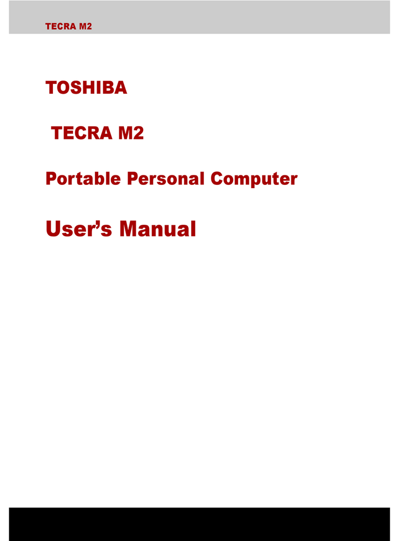 Toshiba TECRA M2 User manual