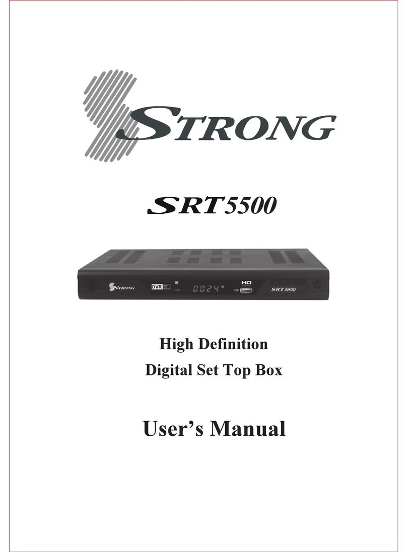 Strong SRT 5498 User manual