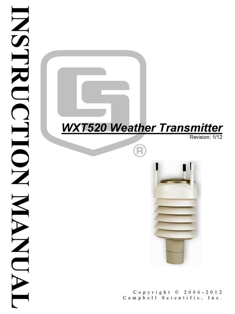 Campbell WXT520 instruction manual