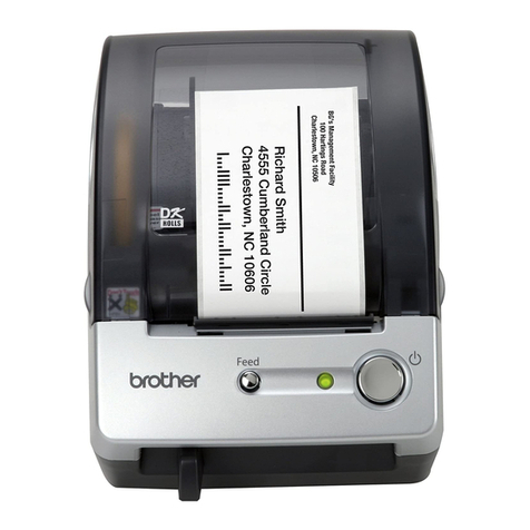 Brother P-Touch QL-500 User manual