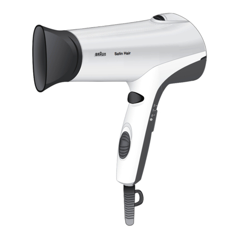 Braun Satin Hair 7 User manual