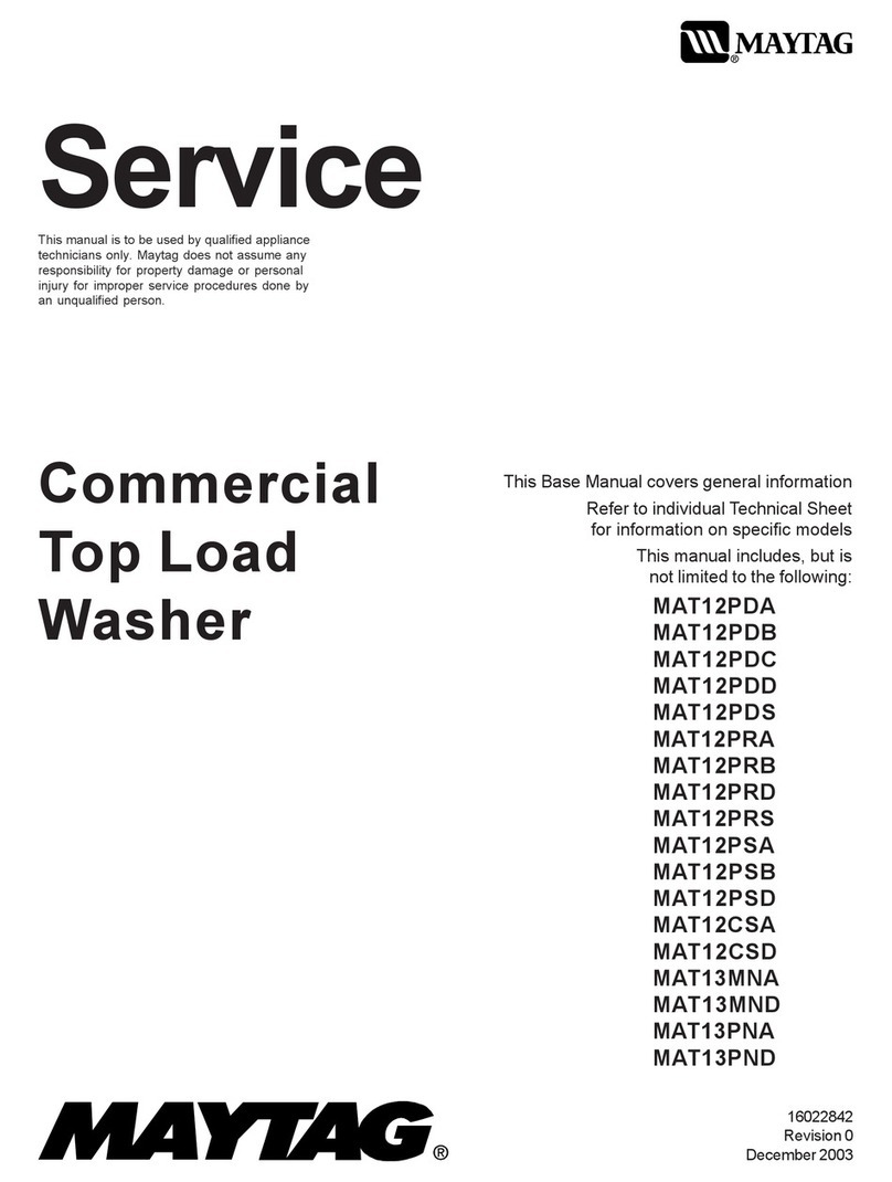 Maytag MAT12PDA Service manual