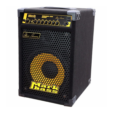 Mark Bass COMBO 121 LITE owner's manual