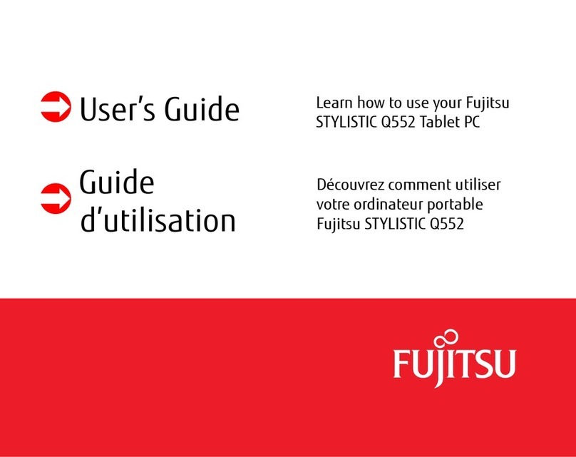 Fujitsu Stylistic Q552 user guide