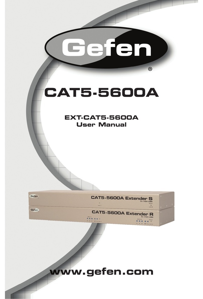 Gefen EXT-CAT5-5600A user manual