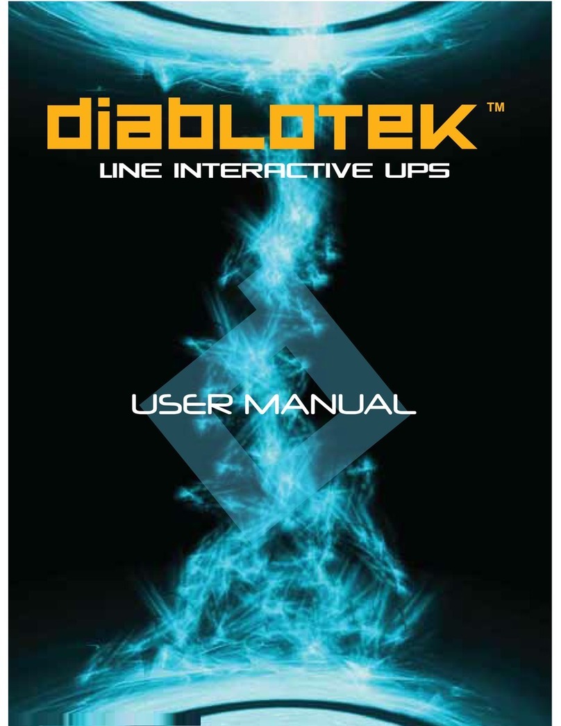 Diablotek UDP-600 user manual Diablotek UDP-600 user manual