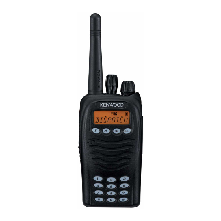 Kenwood TK-2170 SERIES instruction manual