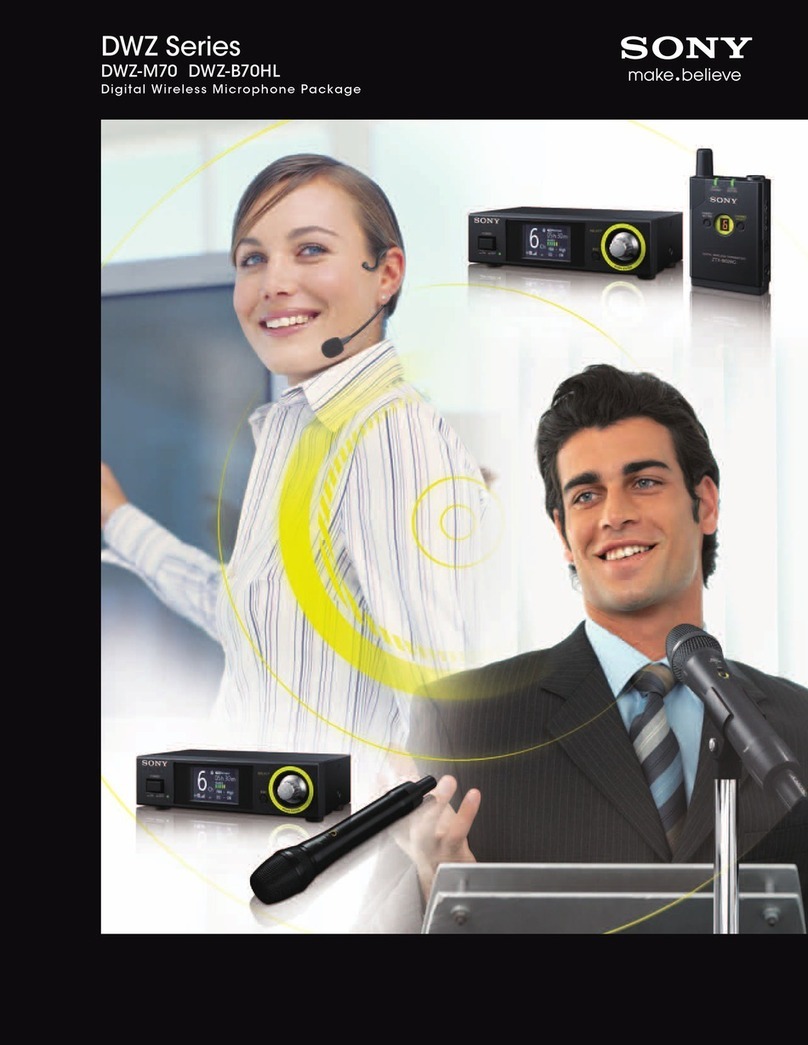 Sony DWZB70HL brochure