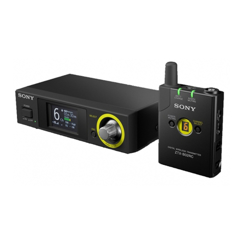 Sony DWZB70HL operating instructions