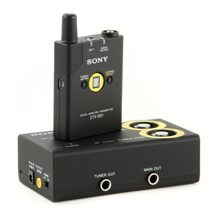 Sony DWZB30GB User manual