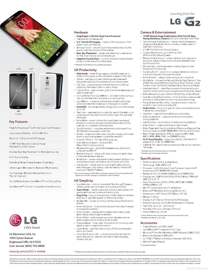 LG D801 User manual