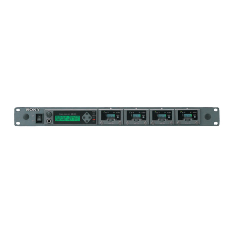 Sony MBX6 User manual