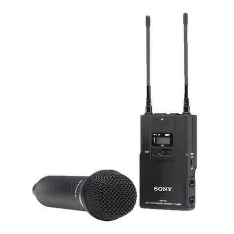 Sony URXM2/3032 User manual
