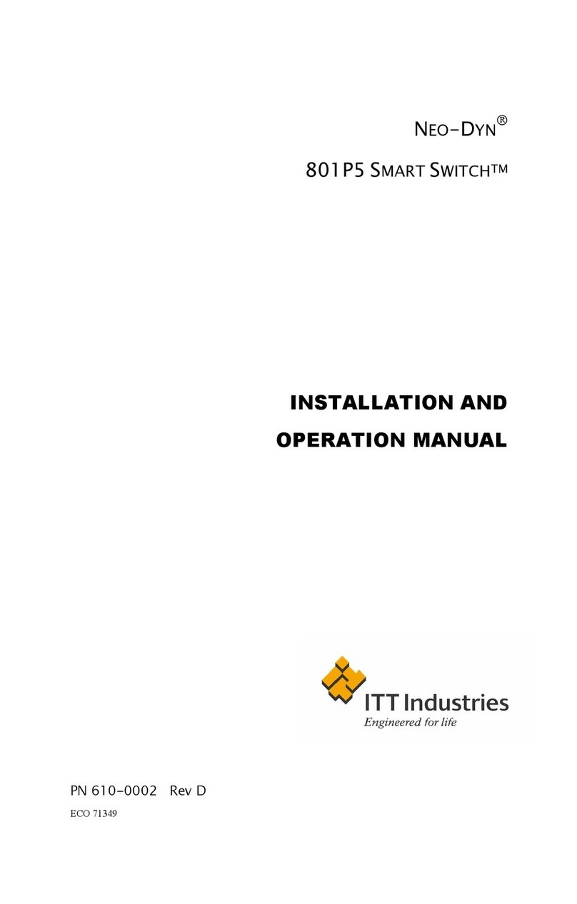 ITT Neo-Dyn 801P5 User manual