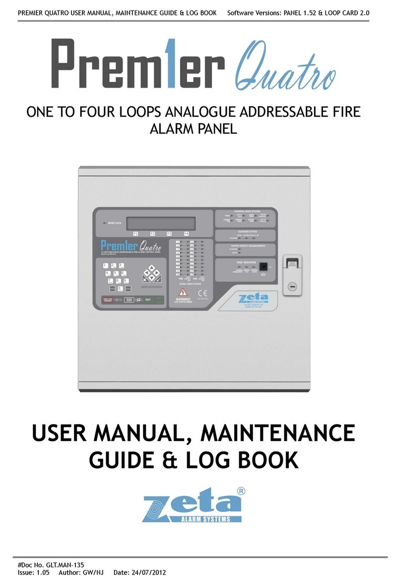 Zeta QT/1 User manual, maintenance guide & log book
