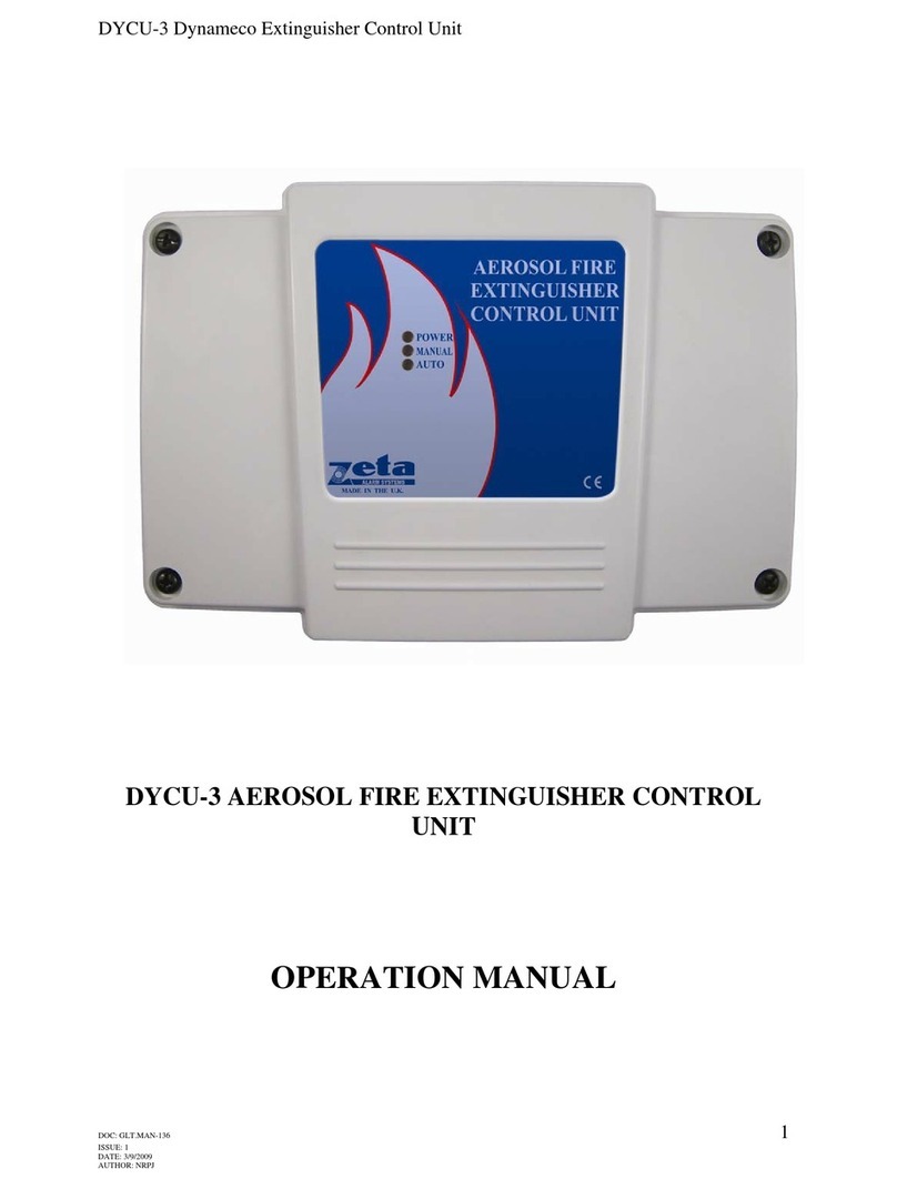 Zeta DYCU-3 Operation manual