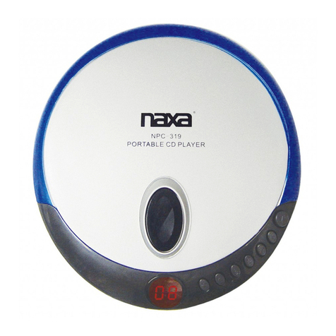 Naxa NPC-319 instruction manual