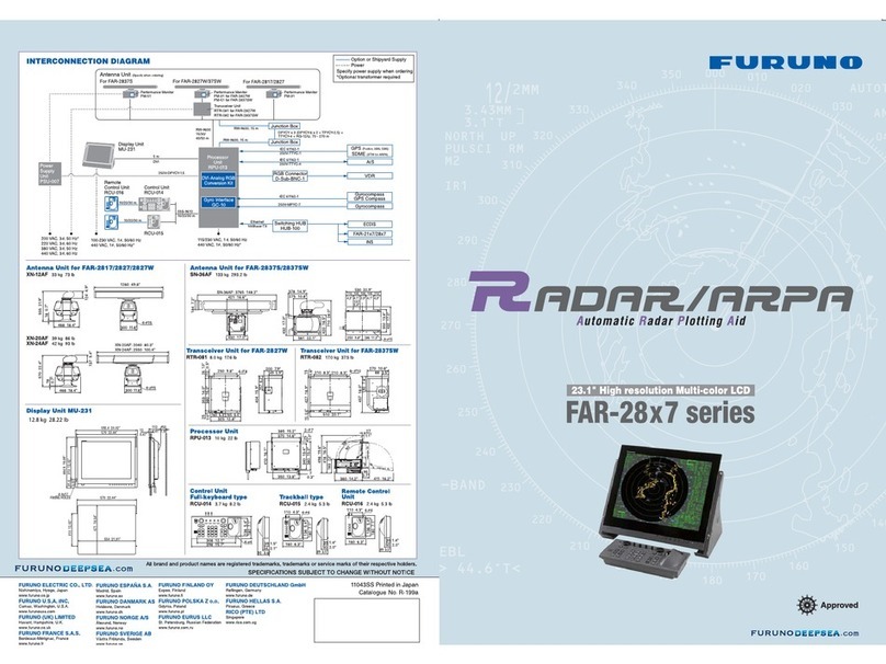 Furuno FAR-2817 Owner's manual