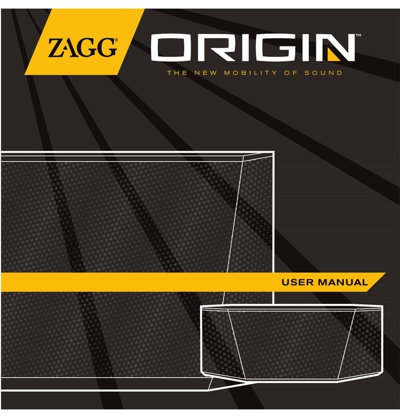 Zagg Origin user manual