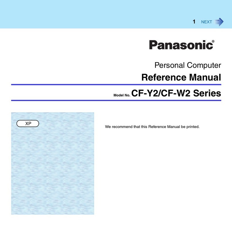 Panasonic CF-Y2 Series Reference manual
