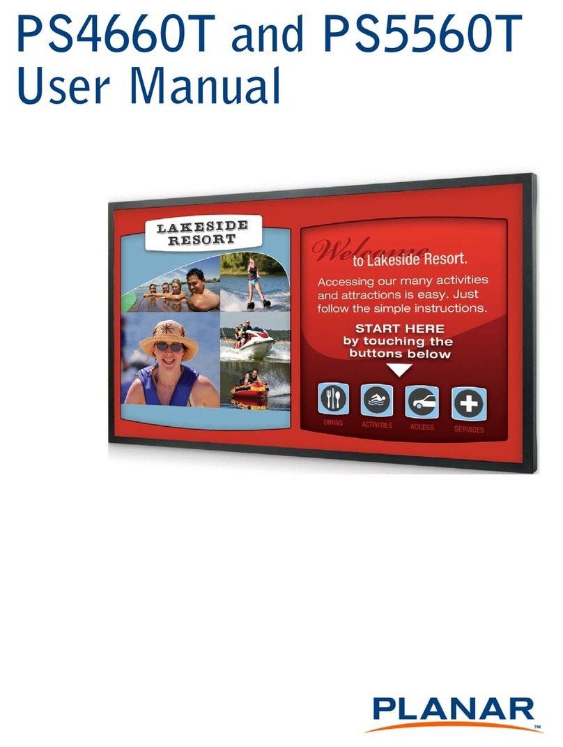 Planar PS4660T User manual