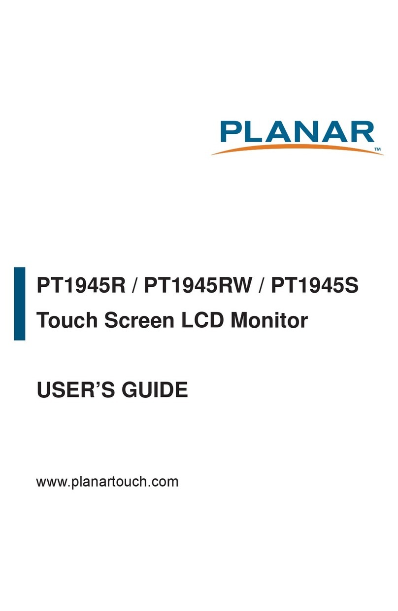 Planar PT1945R User manual
