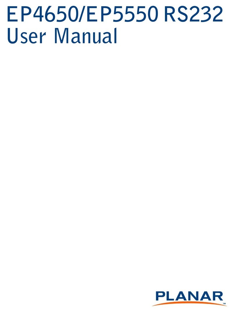 Planar EP4650 User manual