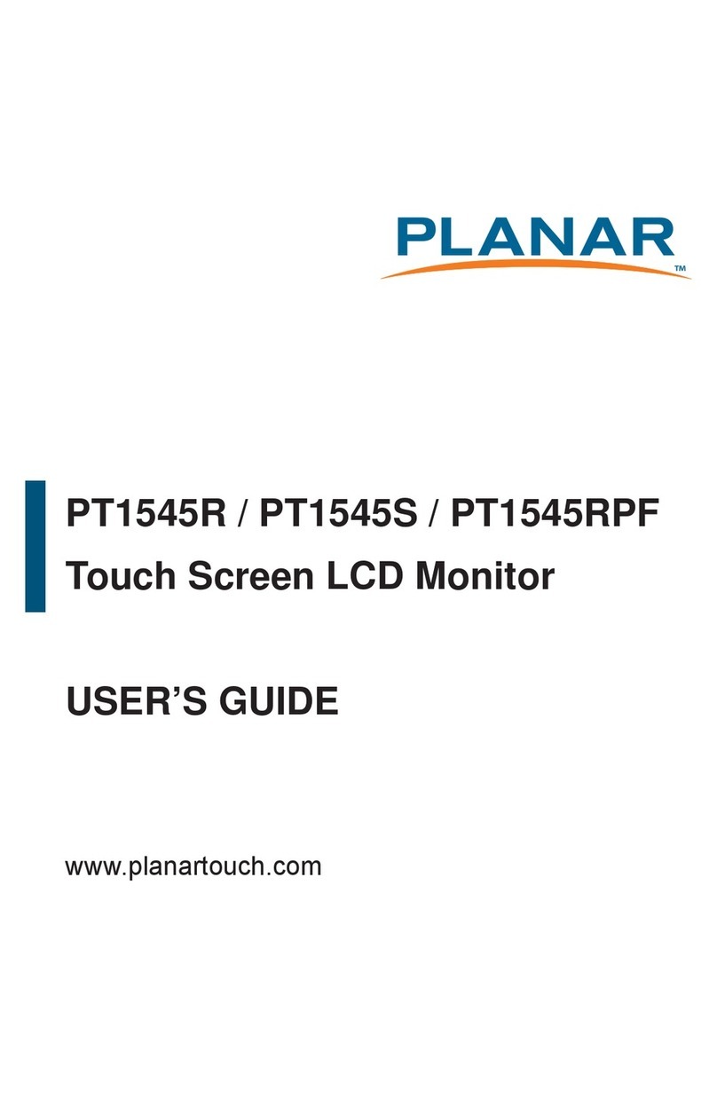 Planar PT1545R User manual