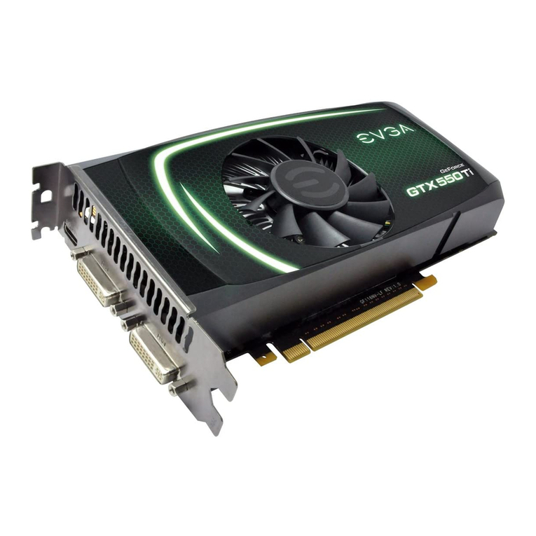 Nvidia GEFORCE GTX 550 Ti User manual
