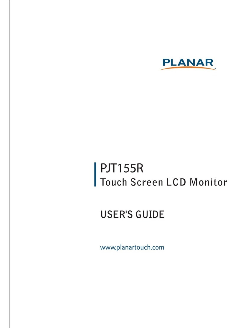 Planar PJT155R User manual