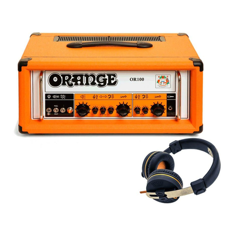ORANGE OR100 owner's manual