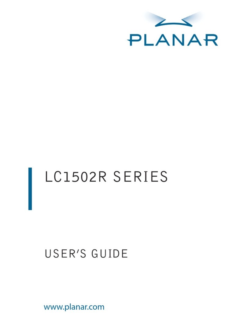Planar LC1502R SERIES User manual