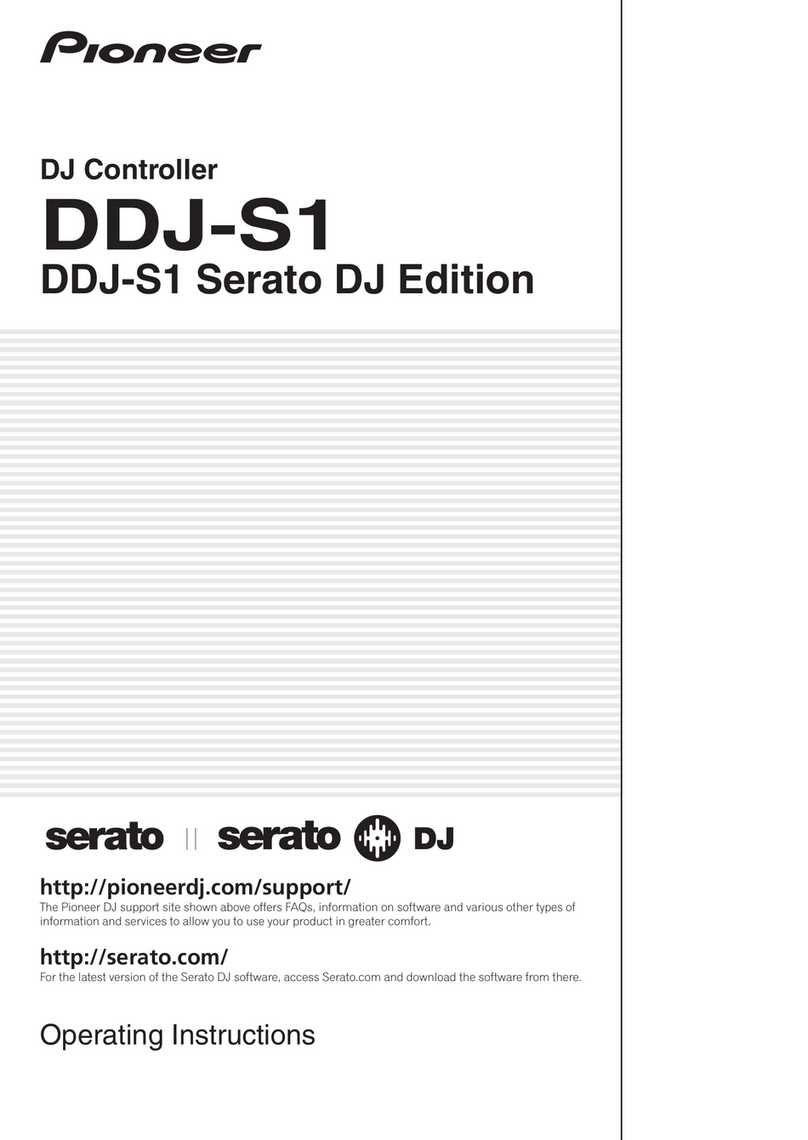 Pioneer Serato DJ Edition DDJ-S1 User manual
