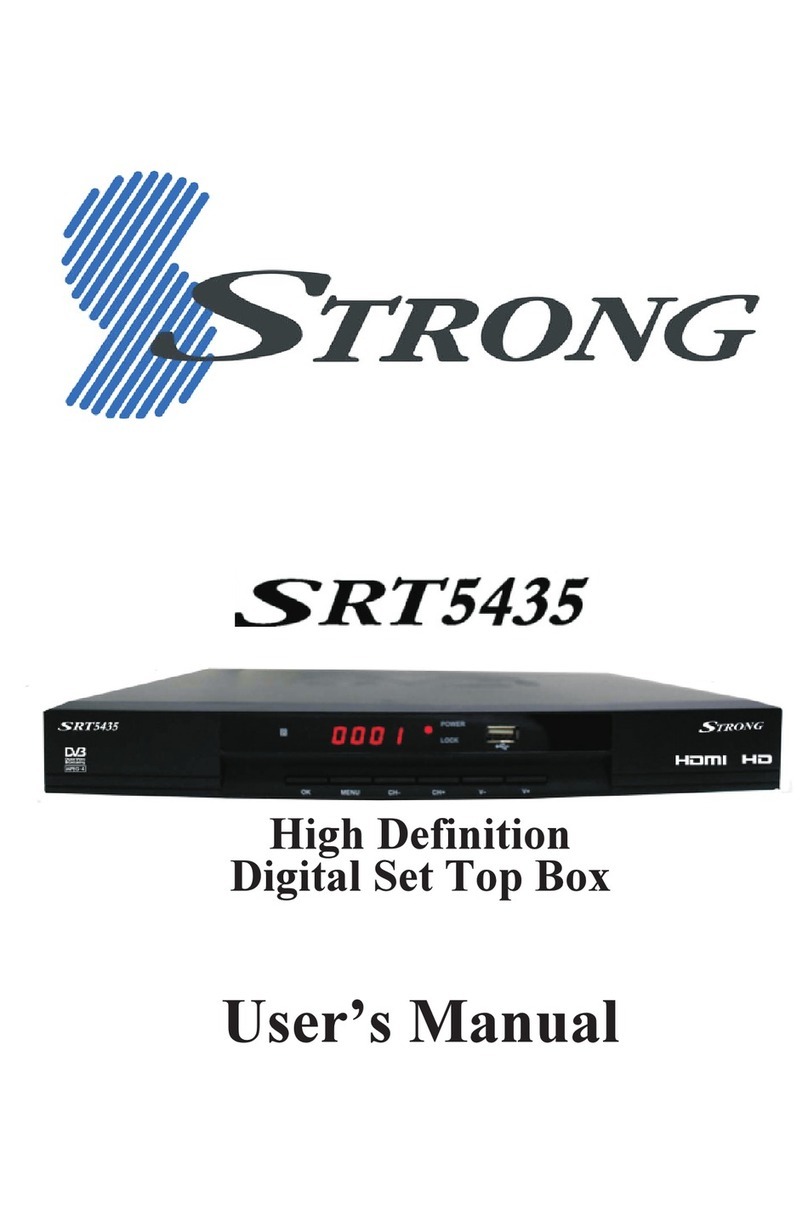 Strong SRT 5435 User manual