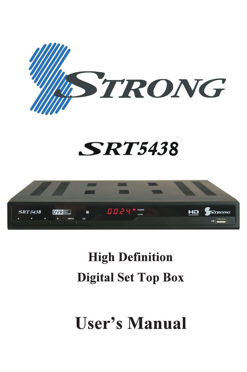 Strong SRT 5438 User manual