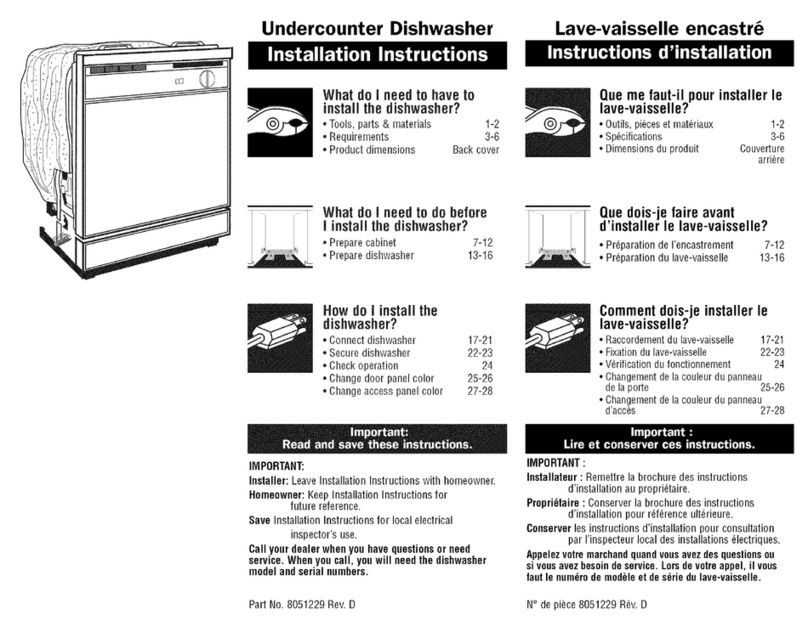 Whirlpool 8051229 installation guide