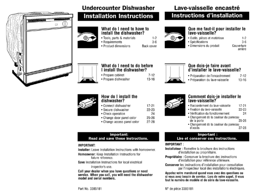 Whirlpool 3385181 User manual