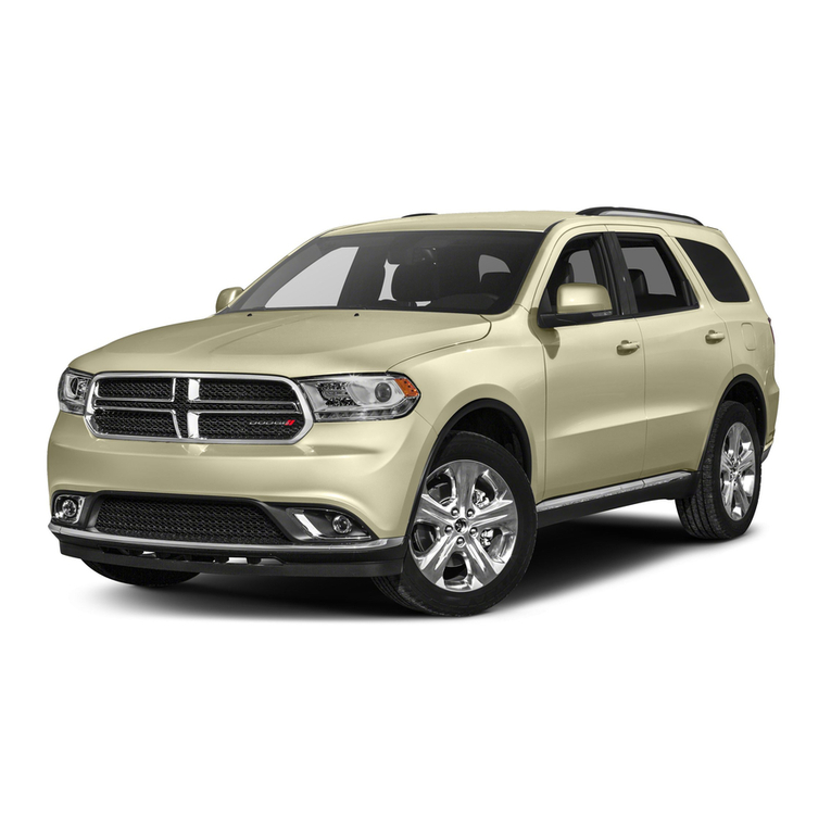 Dodge 2014 Durango User manual