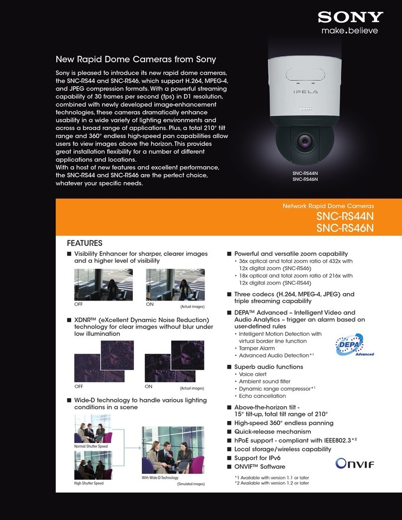 Sony SNC-RS44N User manual