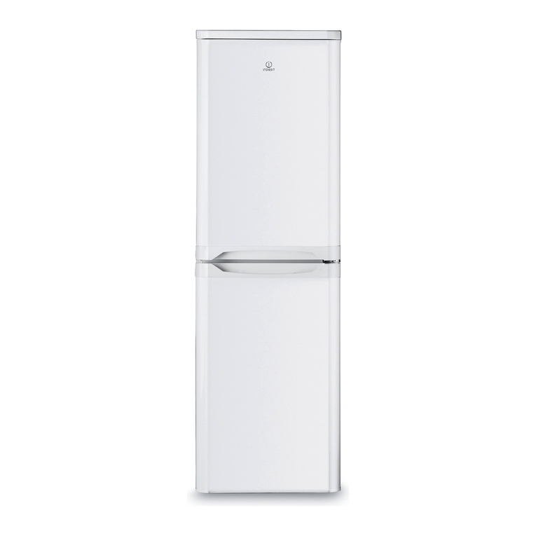 Indesit CAA 55 NF operating instructions