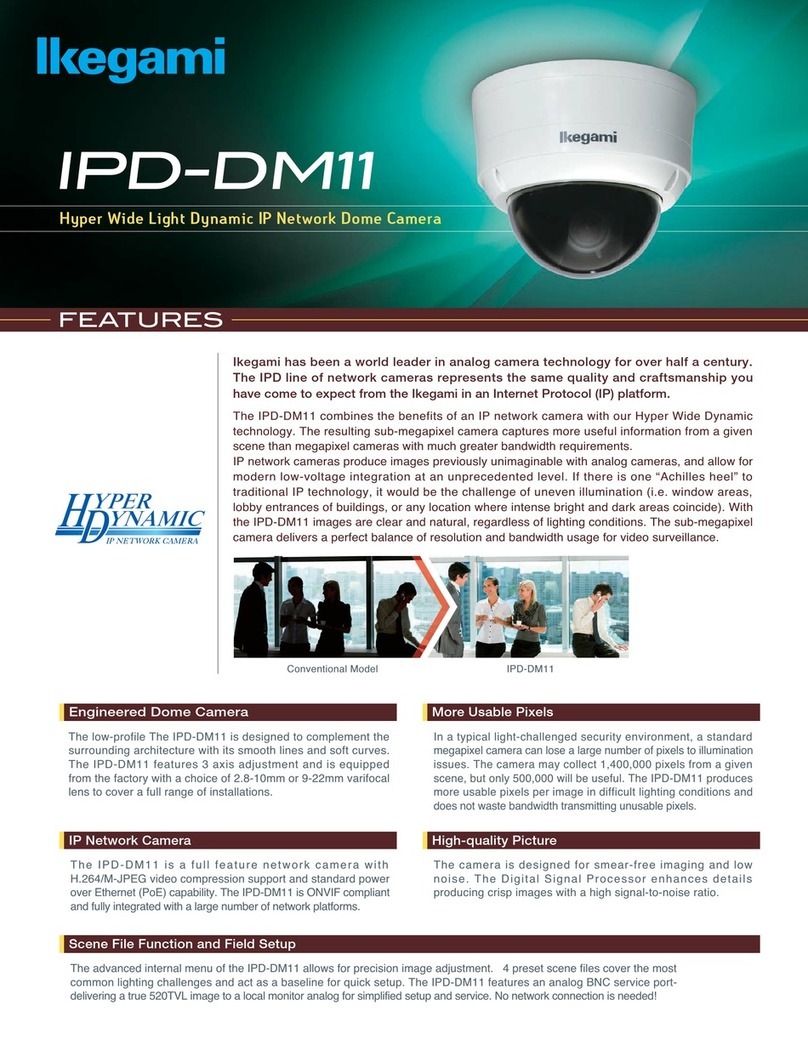 Ikegami IPD-DM11 Owner's manual