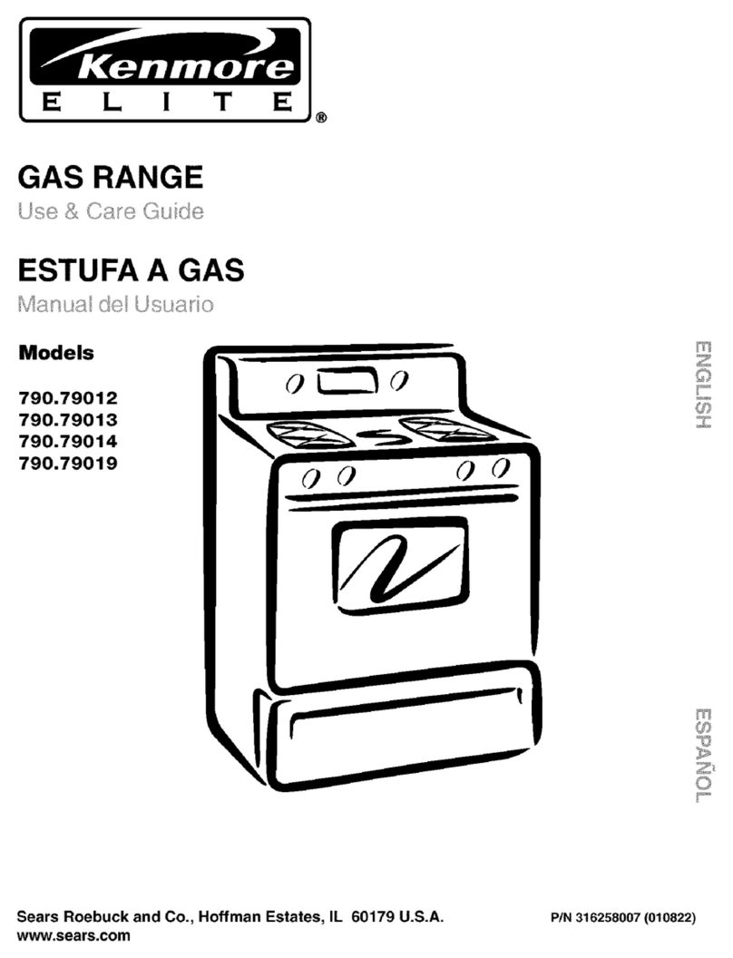 Kenmore 790.79012 User manual